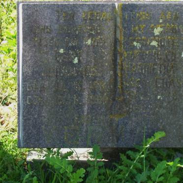 VERMAAK Gert Johannes 18??-19?? &amp; Magrietha Maria ERASMUS 18??-19??