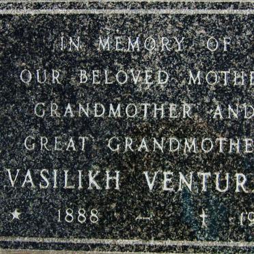 VENTURAS Vasilikh 1888-1973