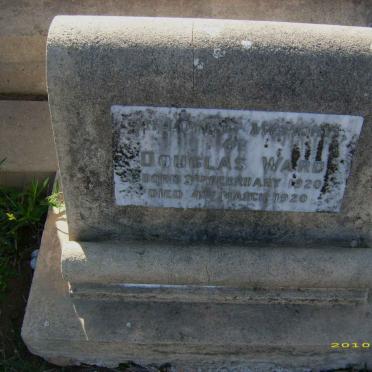 WARD Douglas 1920-1920