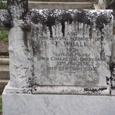 WHALL E. 1855-1933