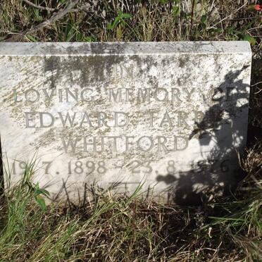 WHITFORD Edward Tarr? 1898-1976