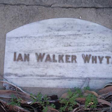WHYTE Ian Walker