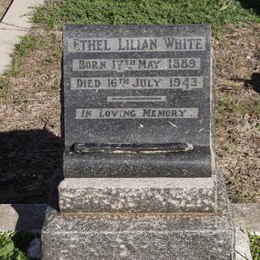 WHITE Ethel Lilian 1889-1943