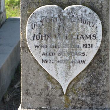 WILLIAMS John -1931