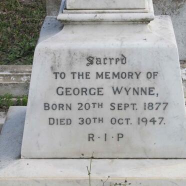 WYNNE George 1877-1947