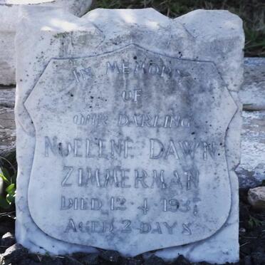 ZIMMERMAN Noelene Dawn -1937