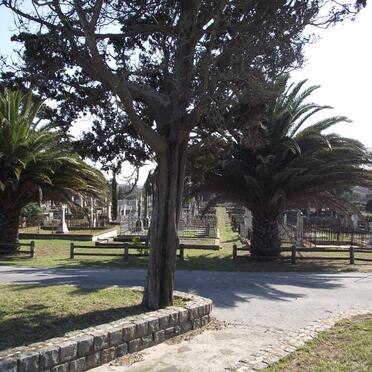 South End Cemetery -section closest to gate