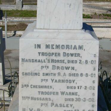 Anglo Boer War Soldiers -1901