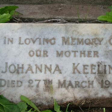 KEELING Johanna -1953