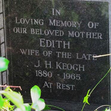 KEOGH Edith 1880-1965