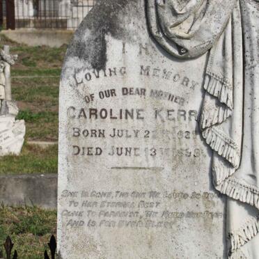 KERR Caroline 1821-1898