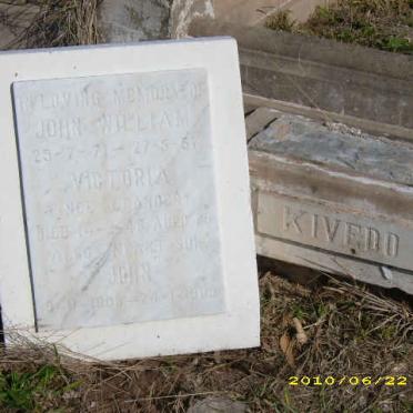 KIVEDO John William 1871-1957 &amp; Victoria nee LEANDER -1948 :: KIVEDO John 1908-1909