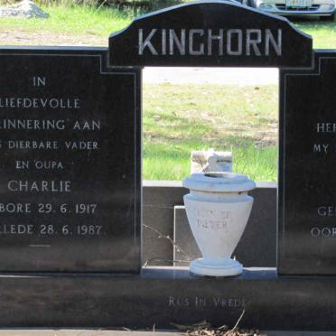 KINGHORN Charlie 1917-1987 &amp; Tina 1922-1972