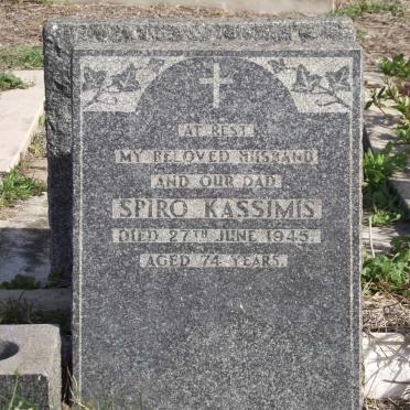 KASSIMIS Spiro -1945
