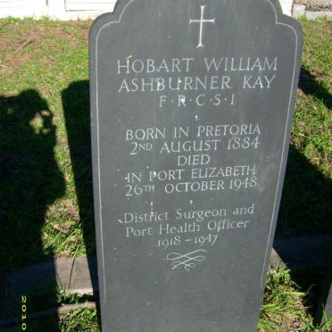 KAY Hobart William Ashburner 1884-1948