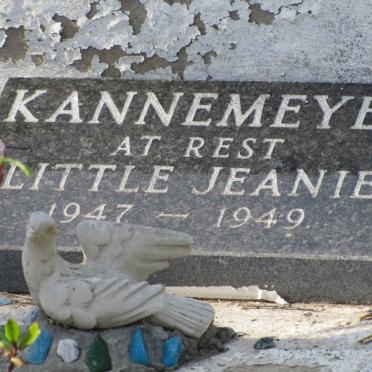 KANNEMEYER Little Jeanie 1947-1949