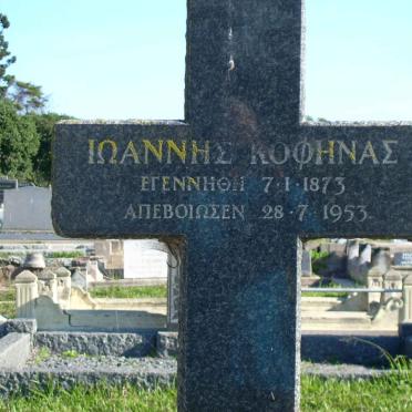 KOPHENAS Johannes 1873-1953