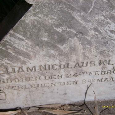 KLEINHANS William Nicolaus 1894-1903
