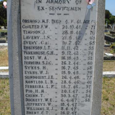 07. Memorial to Ex-Servicemen