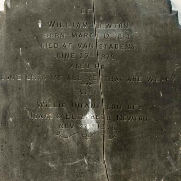 NEWTON William 1813-1879 :: NEWTON Willie -1879