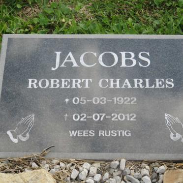 JACOBS Robert Charles 1922-2012