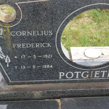POTGIETER Cornelius Frederick 1921-1984