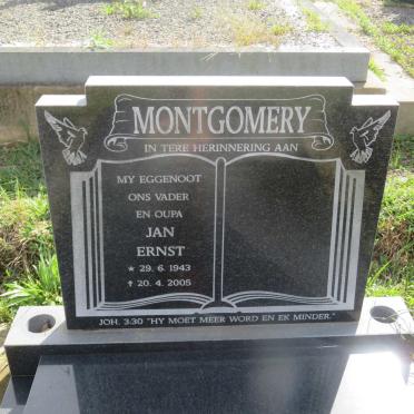 MONTGOMERY Jan Ernst 1943-2005