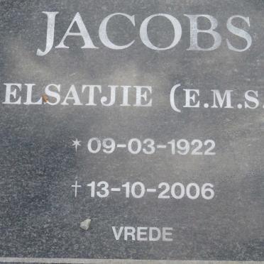 JACOBS E.M.S. 1922-2006