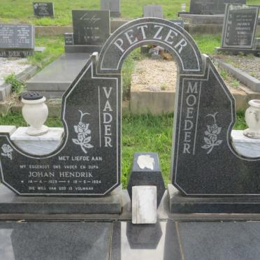 PETZER Johan Hendrik 1929-1994