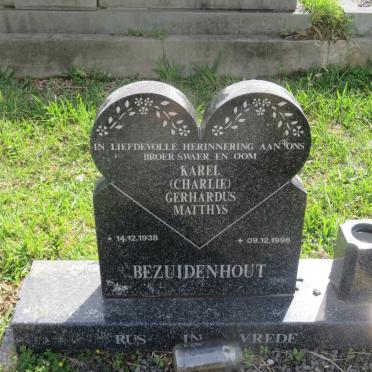 BEZUIDENHOUT Karel Gerhardus Matthys 1938-1996
