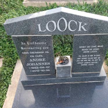 LOOCK Andre Johannes 1952-2012