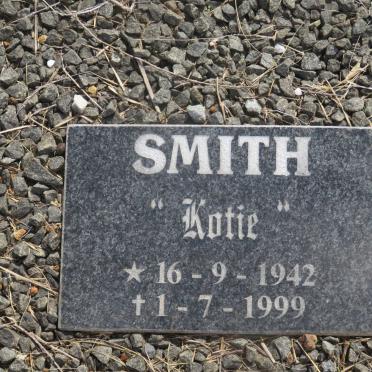 SMITH Kotie 1942-1999