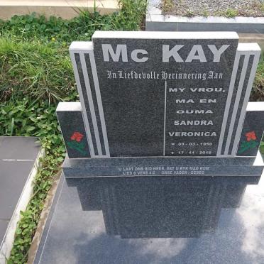 McKAY Sandra Veronica 1950-2016