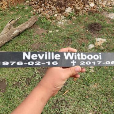 WITBOOI Neville 1976-2017