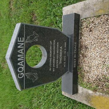 GQAMANE Thobeka 1973-2008