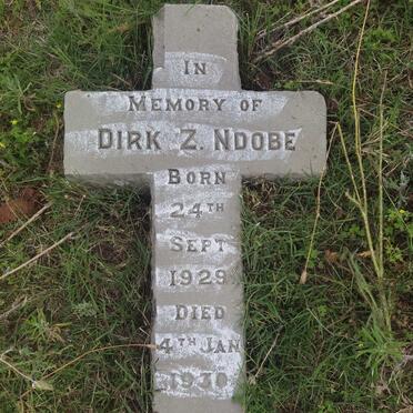 NDOBE Dirk Z. 1929-1930