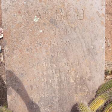 ROBERTS Caroline Charlotte nee McKENZIE -185? :: ROBERTS Henraetta Jane