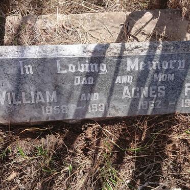 FORWORD William 1858-1931 &amp; Agnes 1862-1942