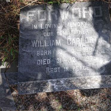 FORWORD William Garforth 1884-1975