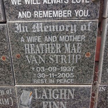 STRIJP Heather Mae, van 1937-2005 :: FINN Laighn 1996-1998