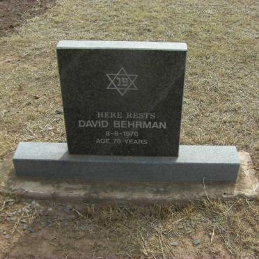 BEHRMAN David -1978