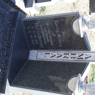 AMBRAAL Rufus 1935-1993