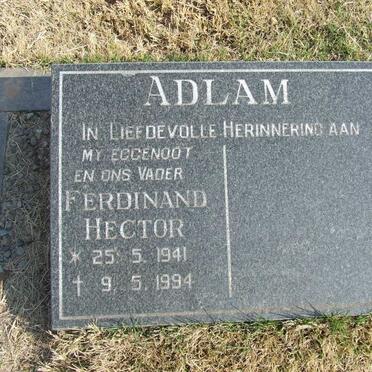 ADLAM Ferdinand Hector 1941-1994