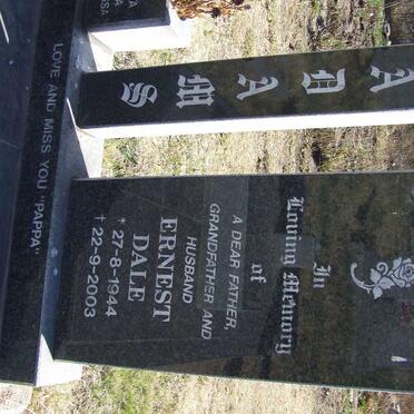 ADAMS Ernest Dale 1944-2003 &amp; Gwendoline Norma DRAYTON 1948-2004 