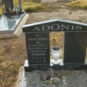 ADONIS Joseph 1934-2004