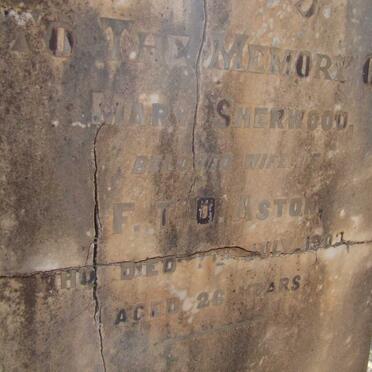 ASTON Mary nee SHERWOOD -1901