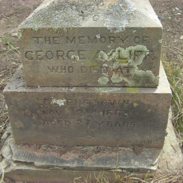 AYLIFF George -1883