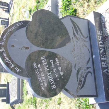 ARENDSE Harry Peter 1943-1998