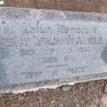 ARNOLD Percy Benjamin -1950