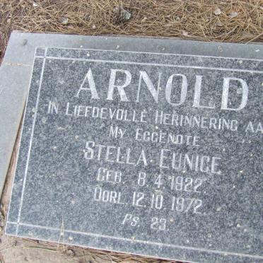 ARNOLD Stella Eunice 1922-1972